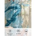 thumbnail image 6 of Sheer Curtains 72 Inches Long, Sea Seahorse Coastal Semi Sheer Curtains Light Filtering Window Treatment, Nautical Summer Coral Ocean Vintage Privacy Voile Drapes for Living Room Bedroom 52x72 Inch, 6 of 7