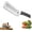 Black, variant on Cabbage Shredder Knife – Safe Stainless Steel Vegetable Slicer & Lettuce Shredder for Coleslaw, Salad & Slaw – Easy Kitchen Grater Tool, Red