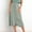 Green, variant on Spring Skirts For Women 2025 Sevevn Women's Midi Skirt Summer Flowy High Waisted Casual Button Front Skirts with Pockets Flowy Skirts For Women