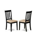 thumbnail image 5 of East West Furniture  Table Set Contains a Rectangle Dining Room Table and Dining Chairs with a Bench (Chair Seat Type Options) NIAN6-BCH-C, 5 of 5