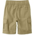 thumbnail image 2 of The Children's Place Boys' Pull on Cargo Shorts Slim 6 Slim Flax Single, 2 of 4