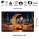 thumbnail image 1 of Middle Eastern Moon Festival backdrop decorations, hanging cloth props, new flags for creating a festive atmosphere for photos. (XYKZJHF03111205), 1 of 5