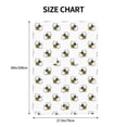 thumbnail image 3 of Honeii Bee print 2-in-1 baby car seat canopy doubles as a nursing cover, fitting both genders & measuring 39x27.5in, 3 of 7