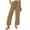 Khaki, variant on Tqcoqu Womens Casual Pants Loose High Waist Cropped Palazzo Beach Pants Summer Outfits 2026 Trendy,Army Green Women's S-XXL