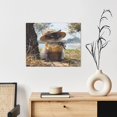 thumbnail image 6 of Lsque Cat In Sun Hat Print Wall Art – Decorative Picture for Living Room, Bedroom, and Office (Horizontal), 6 of 6