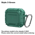 thumbnail image 1 of Funda protectora de lujo para Airpods Pro 2, funda de auriculares para Apple airpods pro 2 3 pro2 Air pod 2, trineo a prueba de golpes con gancho, 1 of 4