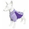 thumbnail image 6 of Pet Life ® Active 'Barko Pawlo' Relax-Stretch Quick-Drying Performance Dog Polo T-Shirt, 6 of 10