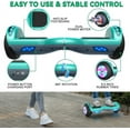 thumbnail image 4 of LIEAGLE Hoverboard Go Kart Combo, 6.5" Two Wheel Self Balancing Scooter with Seat Attachment & LED Lights, Suit for Adults and Kids, 4 of 8