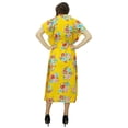 thumbnail image 5 of Bimba Women Long Printed Kaftan Soft Modal Cotton Beach Cover Ups Maxi Kaftan, 5 of 6