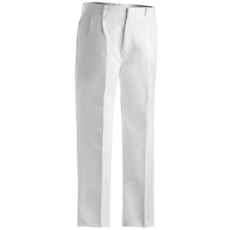- Ed Garments Men's Tall Business Casual Chino Pleated Pant, WHITE, 28 34