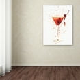 thumbnail image 3 of Trademark Fine Art 'Cocktail Drinks Glass Watercolor XII' Canvas Art by Michael Tompsett, 3 of 3