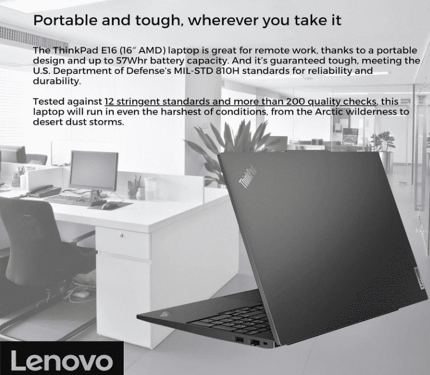 Lenovo ThinkPad E16 G2 16 inch FHD+ Ryzen 7 7735HS 32GB DDR5 1TB