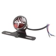 thumbnail image 3 of NS Round Vintage License Rear Plate Mount Tail Brake Stop Light for Harley Bobber, 3 of 8