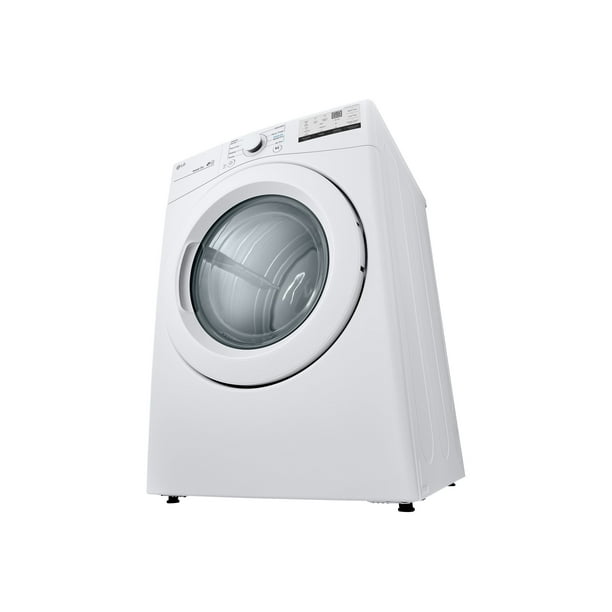 LG DLE3400W - Dryer - freestanding - width: 27 in - depth: 30 in