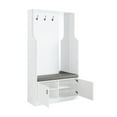 thumbnail image 6 of AC01030 - Hall Tree, White High Gloss Finish - Buck II, 6 of 6