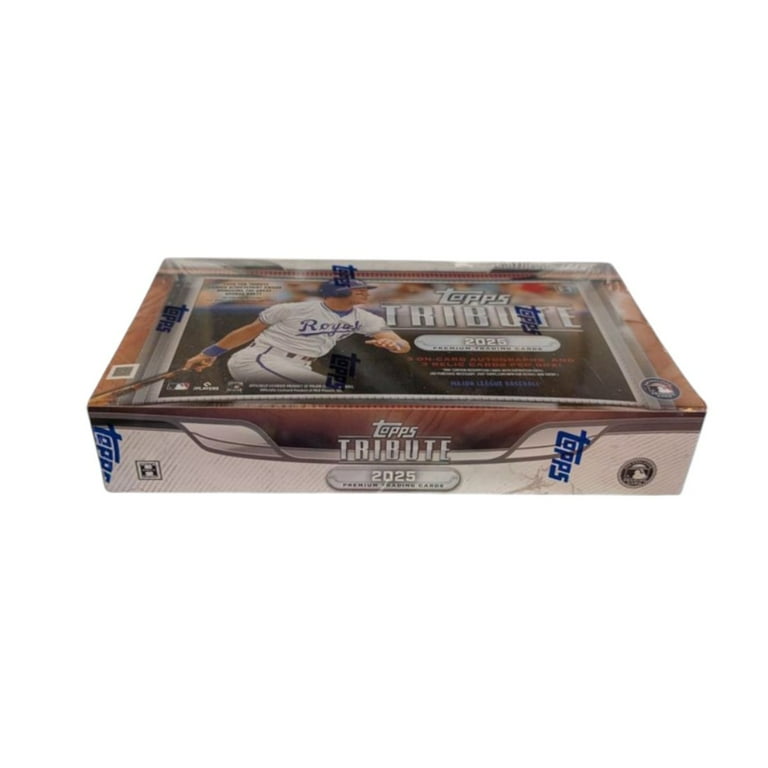 スポーツ選手 2025 Topps Tribute Baseball Hobby Box 6f35fc5e27ddc601df1955b431252b