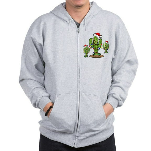 CafePress - Funny Arizona Christmas Zip Hoodie - Zip Hoodie, Classic Hooded Sweatshirt with Metal Zipper