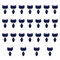 thumbnail image 3 of Conjunto de bikini de 25 piezas, elegante conjunto de lencería de spa con parte superior e inferior para fiestas de vacaciones en clubes Azul, 3 of 9