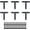 Black, variant on T Brace, 120x120mm (5" x 5") T Brackets Mending Plate Flat Repair Plates Joining Bracket Brace, Stainless Steel Matte Black, 6 Pcs