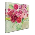 thumbnail image 2 of Trademark Fine Art 'Pink and Red Florals' Canvas Art by Farida Zaman, 2 of 3