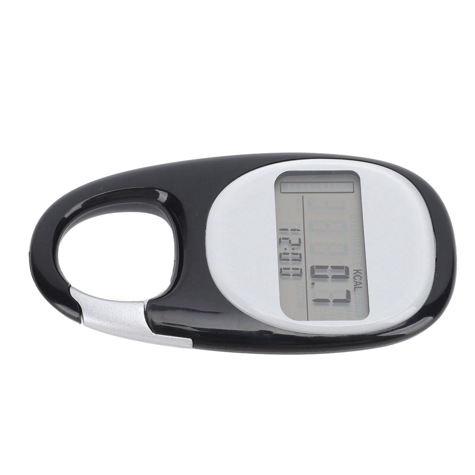 Compteur de Pas, Podomètre Multifonctionnel Simple et Intelligent pour la Marche, le Voyage, l'Alpinisme, le Sport, Blanc, Noir Compteur de Pas, Podomètre Multifonctionnel Simple et Intelligent pour la Marche, le Voyage, l'Alpinisme, le Sport, Blanc, Noir