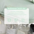 thumbnail image 7 of Portable Women's Clear Makeup Bag With Hook,Waterproof Travel Toiletry Bag,Bring Zipper Skincare Cosmetic Bag,Toiletries Organizer Tote Storage Bag, 7 of 7