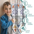 thumbnail image 3 of Blackout Kids Curtains,Boho Bohemia Geometric Line Art Childrens Insulated Curtains Set Of 2,Bedroom Essentials,Toddler Room Decor 52"x63"(132x160cm), 3 of 4