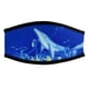 thumbnail image 4 of Correa de neopreno para máscara de buceo, protección subacuática, almohadilla cómoda para cabello largo Azul oscuro, 4 of 9