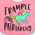 thumbnail image 4 of Inktastic Women's Rights Trample the Patriarchy Boys or Girls Baby Bib, 4 of 4
