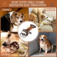 thumbnail image 4 of Juguete de peluche grande para perro con papel arrugado, juguete de tira y afloja para cachorros, juguete interactivo para masticar perros pequeños, medianos y grandes, 4 of 5