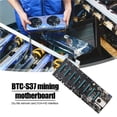 thumbnail image 4 of Btc-S37 Mining Machine Motherboard Cpu Set 8 Pcie 16X Tarjeta Gráfica Sodimm Ddr3 Sata3.0 Vga + Hdmi-Compatible + 1850W Fuente De Alimentación Yuarrent EL012537-00, 4 of 6