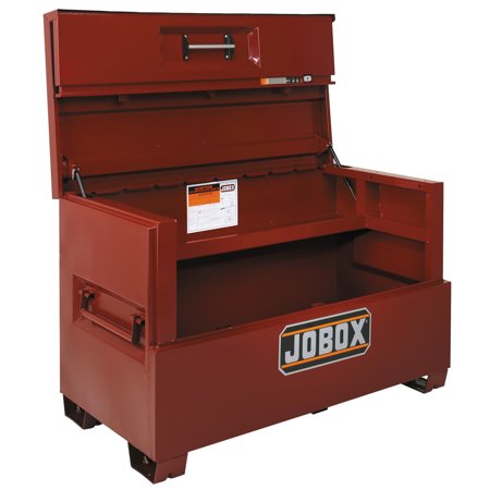 JOBOX 1-688990 60 in. Long Shorter Piano Lid Box with Site-Vault Security (Best Medium For Long Term Data Storage)