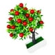 thumbnail image 5 of Planta artificial en maceta Oficina en casa Hotel Adorno de árbol de plástico Mesa Centro de mesa Verdor en maceta falso, Fruta roja Sweethay HA7054-01B, 5 of 6