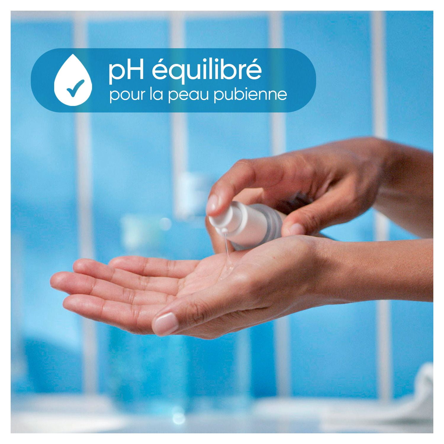 Sérum apaisant quotidien Gillette Venus pour la peau et les poils pubiens 50 mL