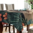 thumbnail image 4 of Yayeee Tablecloths for Rectangular Tables 54 x 54 inch Party Table Cover, Flowers and Cat, 4 of 6
