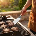 thumbnail image 3 of Unique Bargains Heat-Resistant Dishwasher Safe Kitchen Spatula Set Silver 6Pcs, 3 of 5