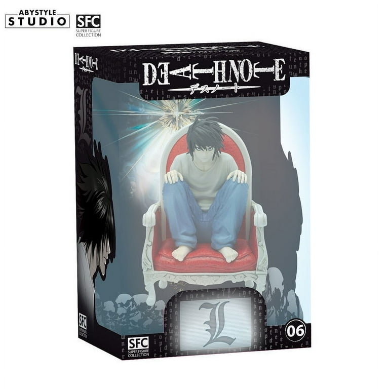 デスノート L ABYSTYLE アビースタイル SFC フィギュア fES4 ABYstyle Studio Death Note - L SFC Figure - Walmart.com