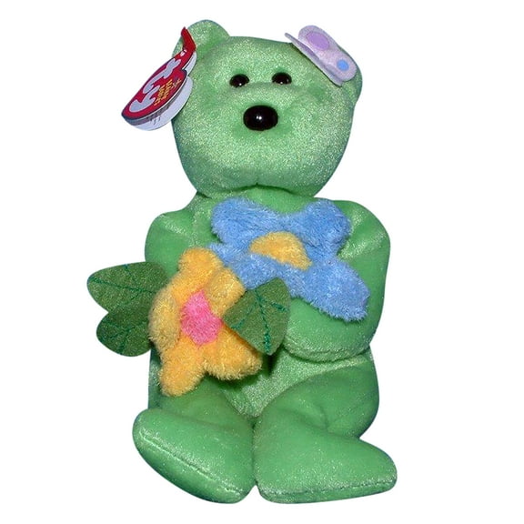 Ty Beanie Baby: Raine the Bear | Stuffed Animal | MWMT's