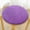 Purple, variant on Black Round Stool Cushion, Flock Fabric Seat Pad for Wooden Chairs, Thickened Sponge Support, Non-Slip Bottom, Versatile for Bar Stools, Dining, Office, Home Decor, Easy to Clean