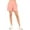 Dusty Rose, variant on Moa Collection Women's Casual Lightweight Elastic Waist Loose Fit Shorts for Women