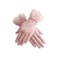 thumbnail image 2 of Women Lace Gloves Wedding Tea Party Elegant Short Novelty Floral Bridal Gloves for Wedding Opera Party, 2 of 5