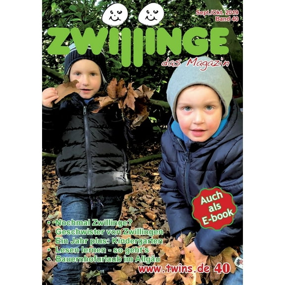 Zwillinge - das Magazin Sept./Okt. 2019 (Paperback)