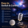 thumbnail image 5 of Galaxy Projector Night Light, 2-in-1 5D Holographic Star Ocean Projector, 360° USB Ceiling Lamp with 12 Films, 5 of 6