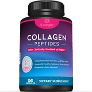 Premium Collagen Peptides Capsules – Includes 2500mg of Verisol® Collagen Type 1 & Type 3 – Multi Collagen Supplement to Help Support Joint Health, Hair, Skin & Nails – 120 Collagen Capsules