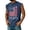 Navy-E8, variant on American Flag Shirt for Men 4th Of July USA Muscle Sleeveless Tank Tops 250th Anniversary Independence Day Patriotic T Shirts We the People Round Neck Cut Off Shirts,Brown XL