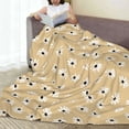 thumbnail image 6 of Pofeuu Daisies Flowers Print Ultra-Soft Micro Fleece Blanket,for Bed Or Sofa,All Season Throw Blankets Flannel Blanket-80"x60", 6 of 7