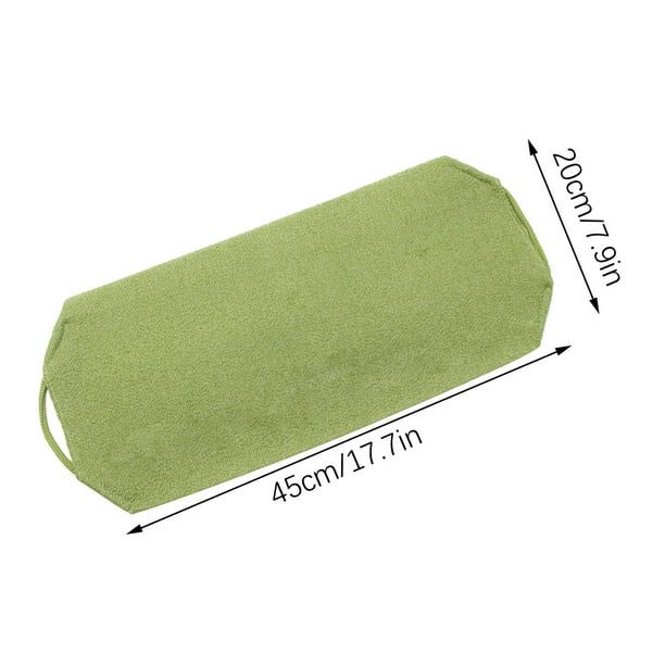 Toalla Exfoliante Elástica Para Espalda, Doble Uso, Tela De Nailon, Mango Largo, 45 X 20 Cm, Paquete De 2,Vsgery