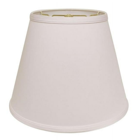 16 in. White Empire Deep Slanted No Slub Lampshade