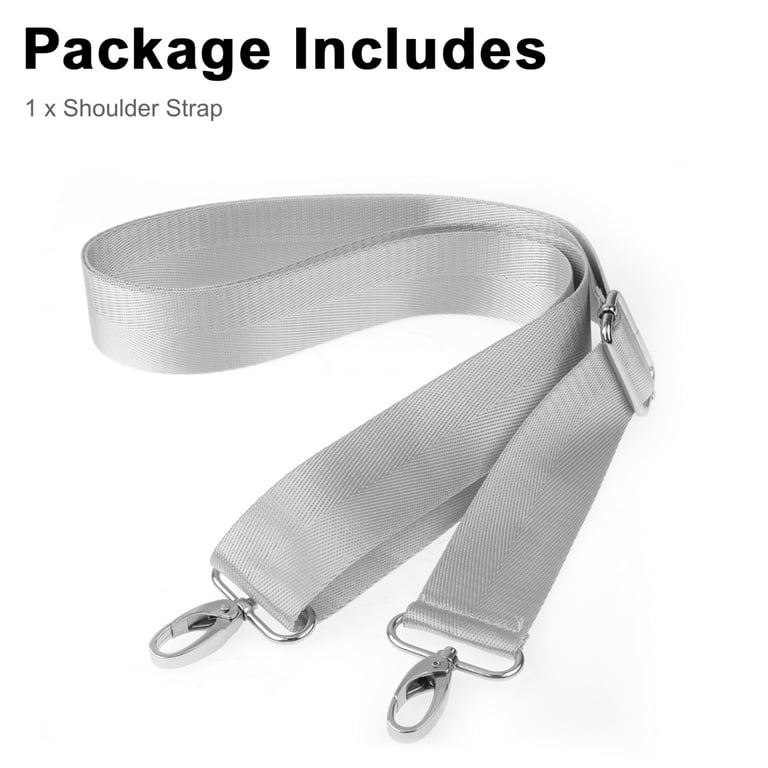 Wide Purse Strap Replacement Universal Adjustable Belt Shoulder Strap with  Metal Hooks for Crossbody Shoulder Bag