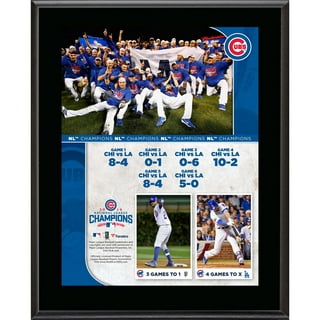 Chicago Cubs heritage jersey collection plaque